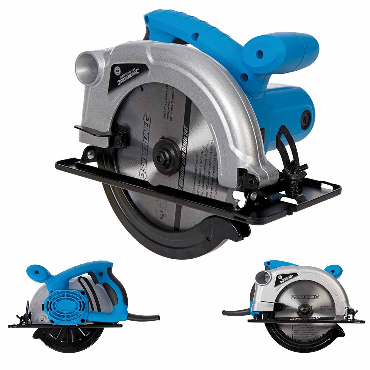Silverline 845135 DIY 1200W Circular Saw 185mm