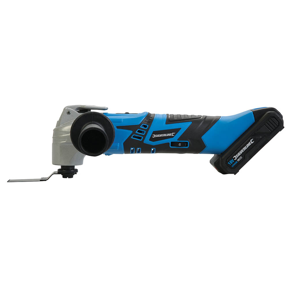 Silverline 948829 18V Cordless Multi Tool 2