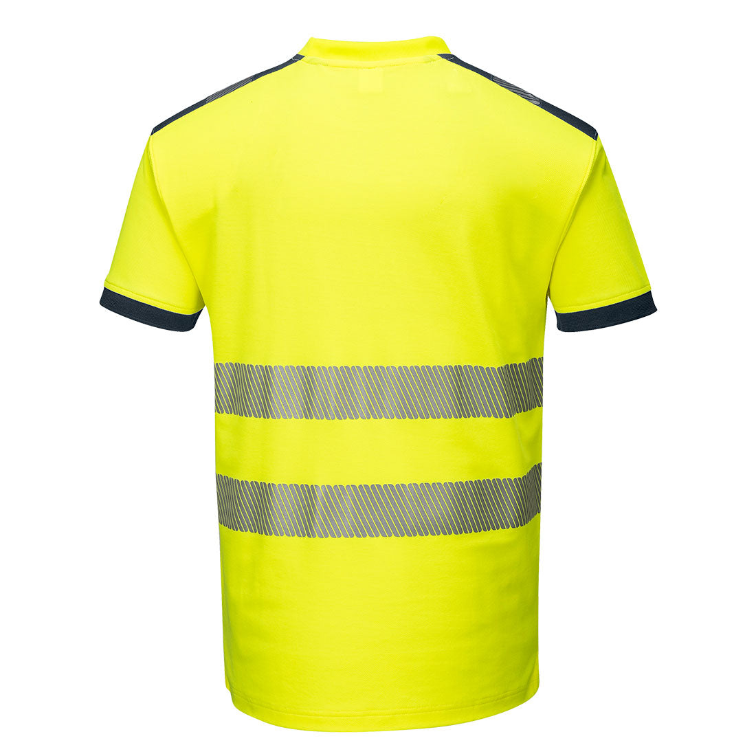 Portwest T181 PW3 Hi-Vis T-Shirt S/S - Yellow/Navy
