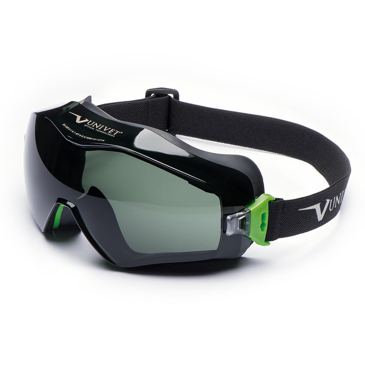 Univet 6X3 Ventilated Solar G15 Safety Goggles - 6X3.00.00.05