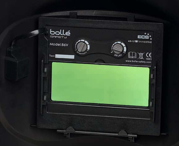 Bollé B6V Electro-optical Welding Filter 9-13 for VOLT Helmet