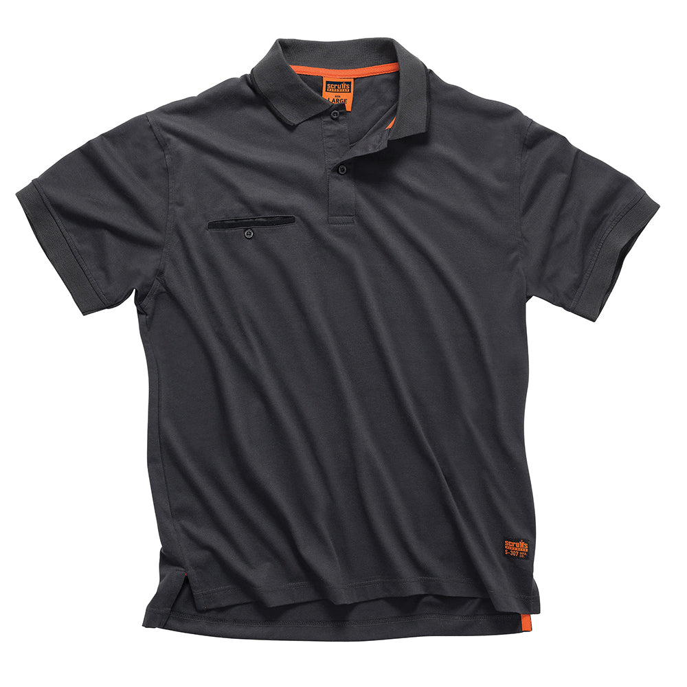 Scruffs Worker Polo - Graphite