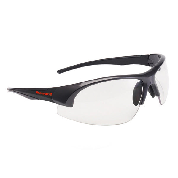 Honeywell GUNMETAL Safety Glasses - Gray & Black Frame, I/O Silver HC Lens