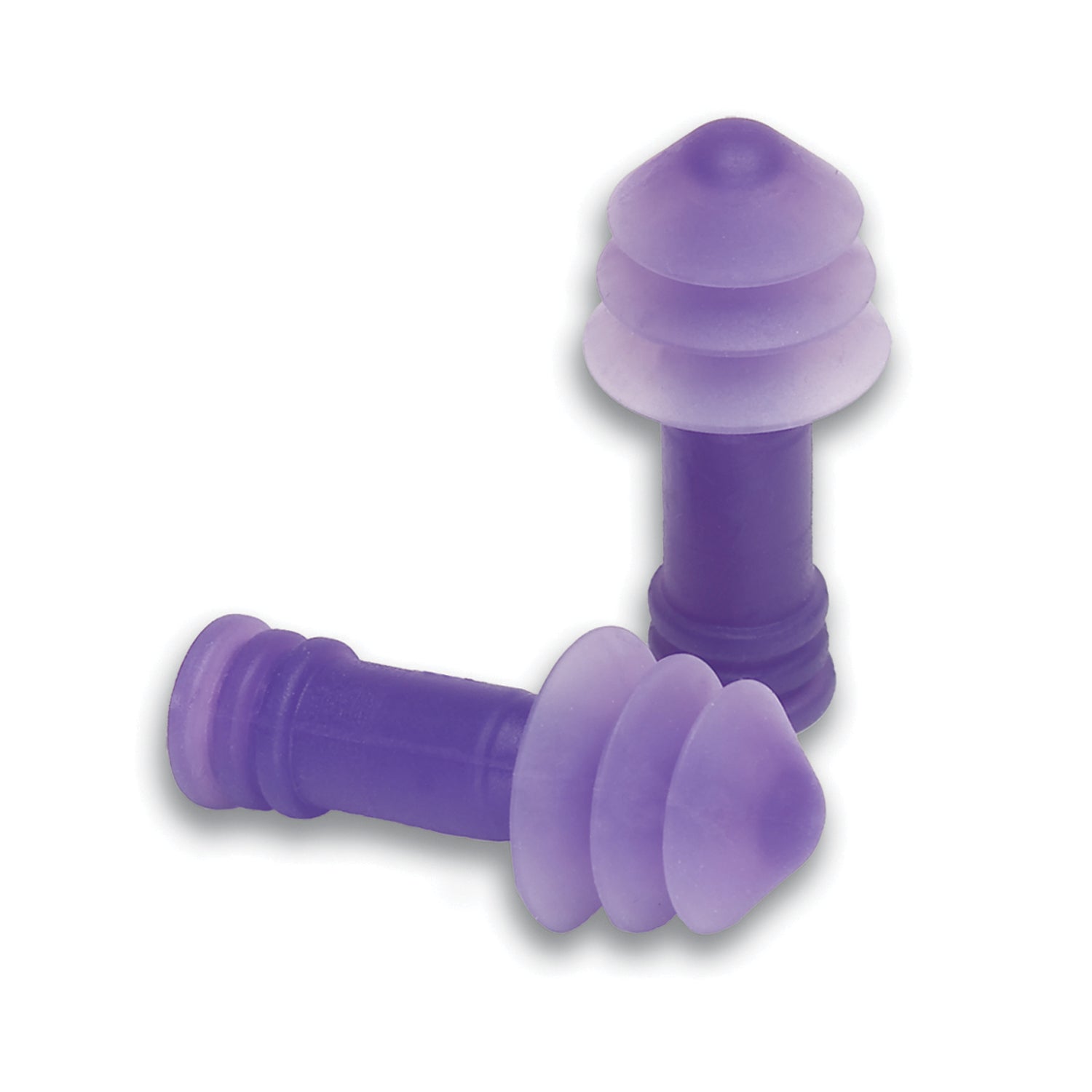 Mack's Aqua Block® Purple Ear Plugs detail