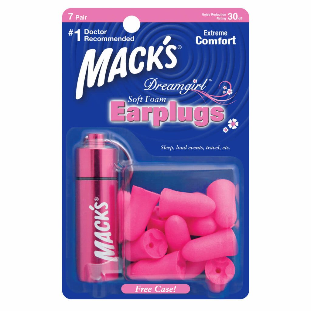 Mack's Dreamgirl™ Soft Foam Ear Plugs 7 Pairs