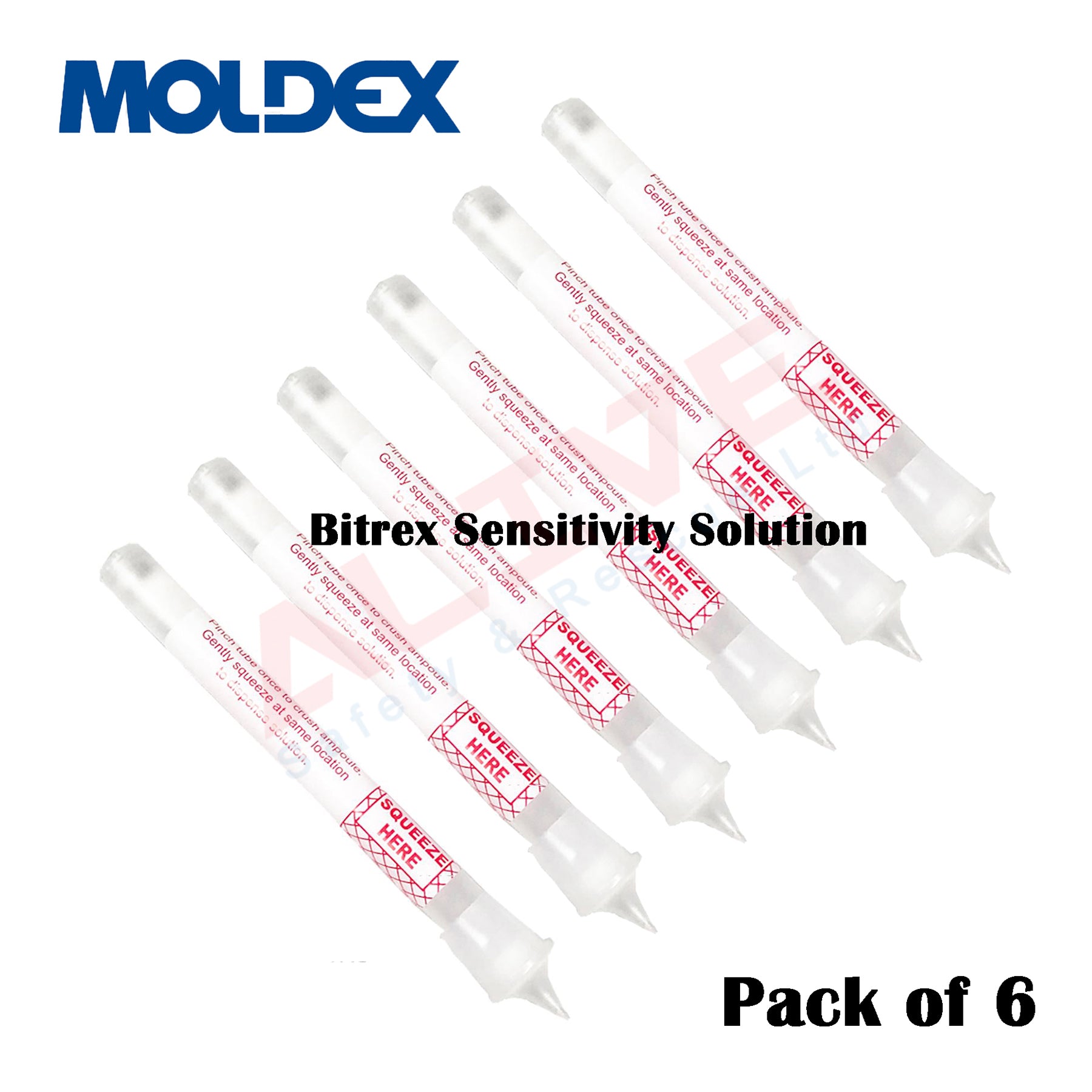 Moldex 0503 Bitrex Sensitivity Solution Ampoules 2.5ml